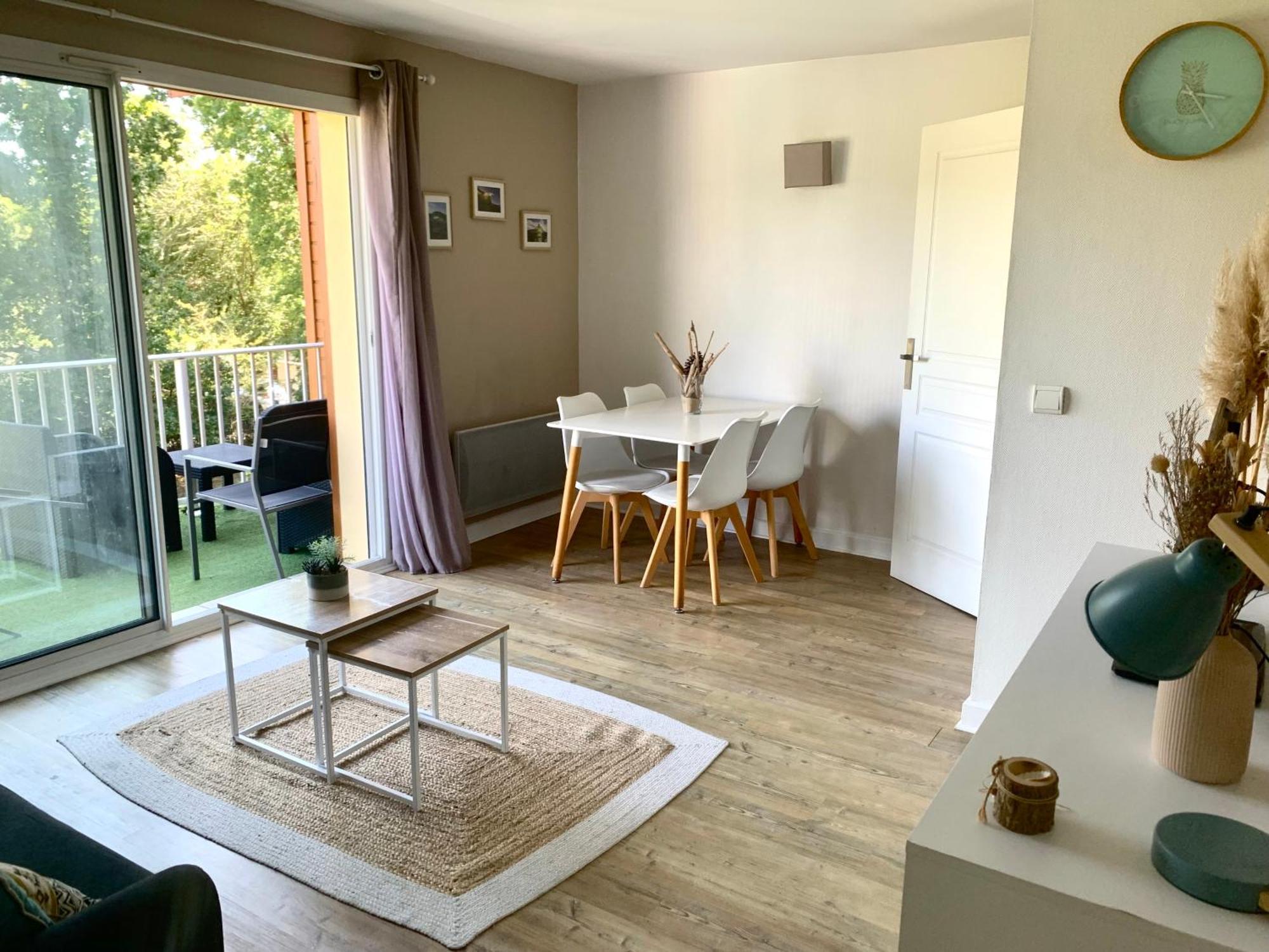 Cosy Appartement Sanna 3 Etoiles Piscine, 2 Ch Капбретон Екстериор снимка